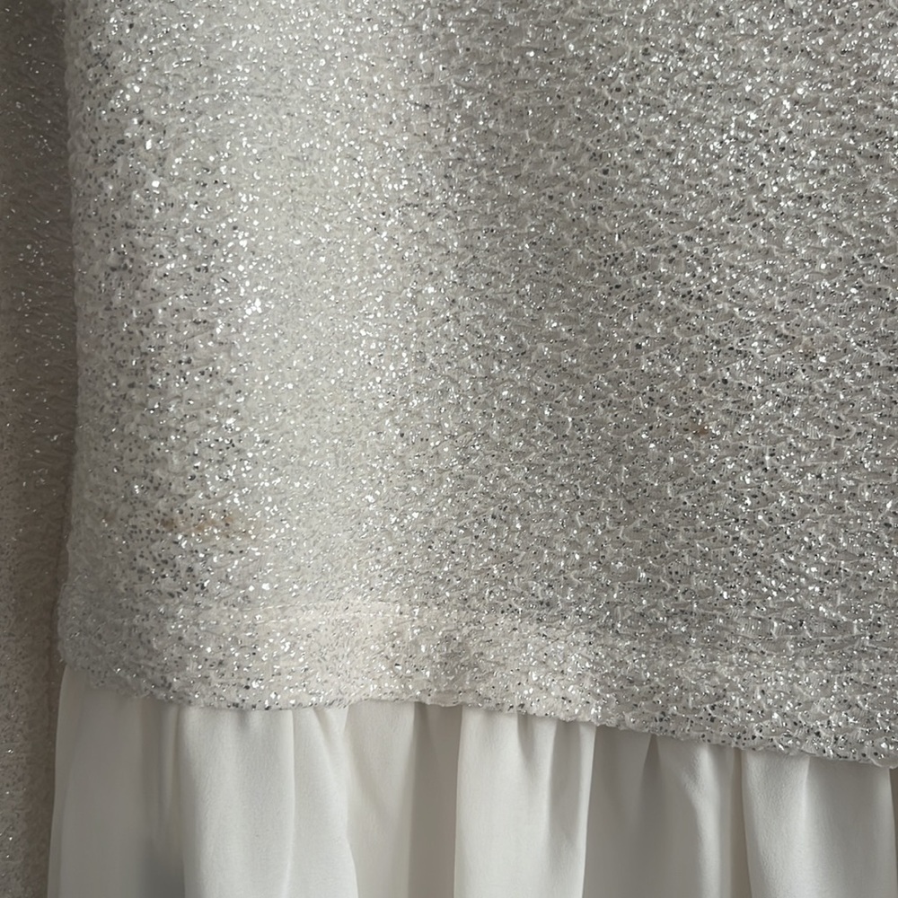 Shimmery Ruffle Top - Picture 4 of 4